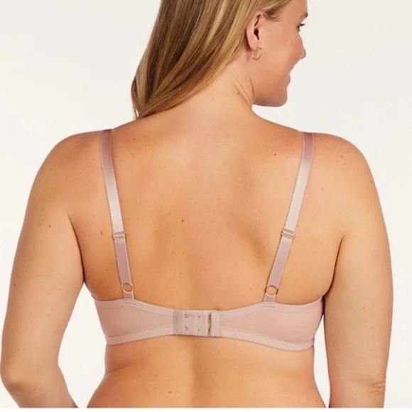 Third Love • Eyelash Lace Demi Bra nude beige Atmosphere soft padded underwire - Picture 13 of 13